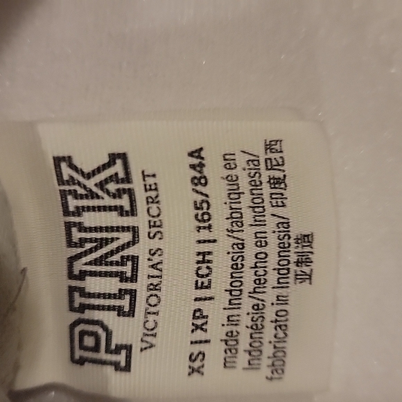 Pink Victoria Secret Grey Sweatshirt - Picture 2 of 7